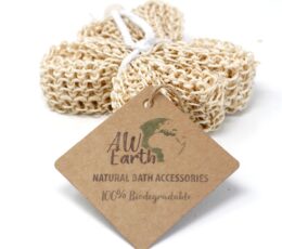 Sisal Sponge and Scrub - Exfoliating Star