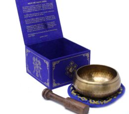 Medicine Buddha Singing Bowl Set 10cm (min 500gm)