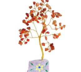 Carnelian Gemstone Tree - 160 Stone