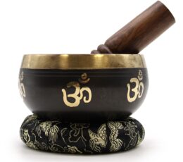 Yoga Om Singing Bowl Set