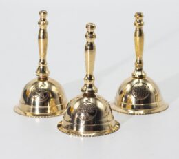 Small Altar Brass Bell - Tree of Life