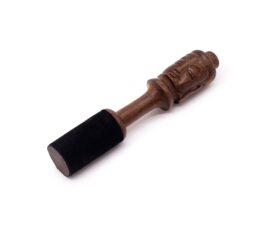 Wooden Stick - 14cm  - Buddha Carving