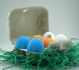 Pack of 6 Bath Eggs - Mixed Tray - Twins 1