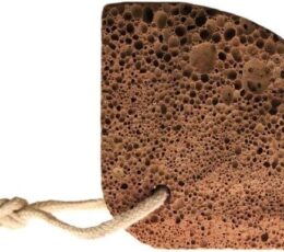 Volcanic Foot Stone - Shell Shape