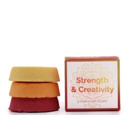 Chakra Bath Fizz - Small box - Strength & Creativity