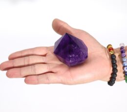Medium Rich Colour Amethyst Points (approx 5.5-6.5cm)