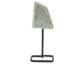 Mineral Specimen on Metal Stand - Amazonite