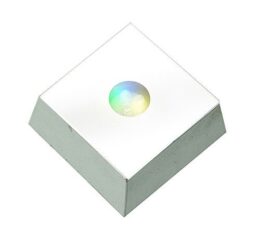Square LED Light box for Crystals