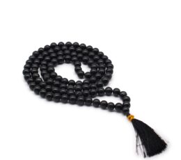 108 Bead Mala - Black Agate