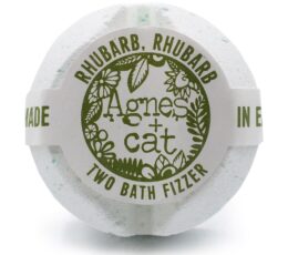 Agnes + Cat Bath Fizzer - Rhubarb Rhubarb