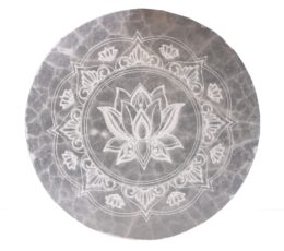 Medium Charging Plate 10cm -  Lotus Mandala