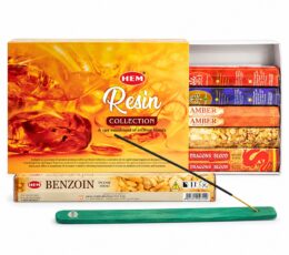 HEM Hexagonal Incense - Resin Collection & Ashcatcher (asst pack 6)