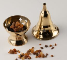 1x Brass Incense Burner Burner 4"