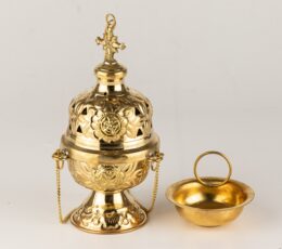 Hanging Brass Incense Burner